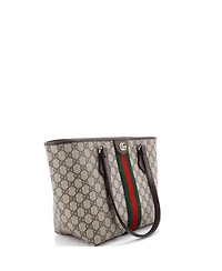 Pre-Owned Gucci Medium Ophidia Shopper Tote Gg Coated Canvas