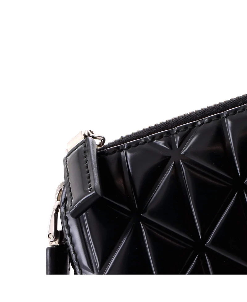 Pre-Owned Prada Brique Camera Crossbody Bag Embossed Leather