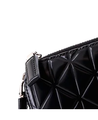 Pre-Owned Prada Brique Camera Crossbody Bag Embossed Leather