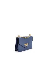 Pre-Owned Prada Small Envelope Flap Chain Shoulder bag Saffiano Leather