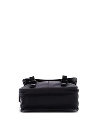 Pre-Owned Prada Medium Double Buckle Flap Messenger Bag Re-Nylon with Saffiano