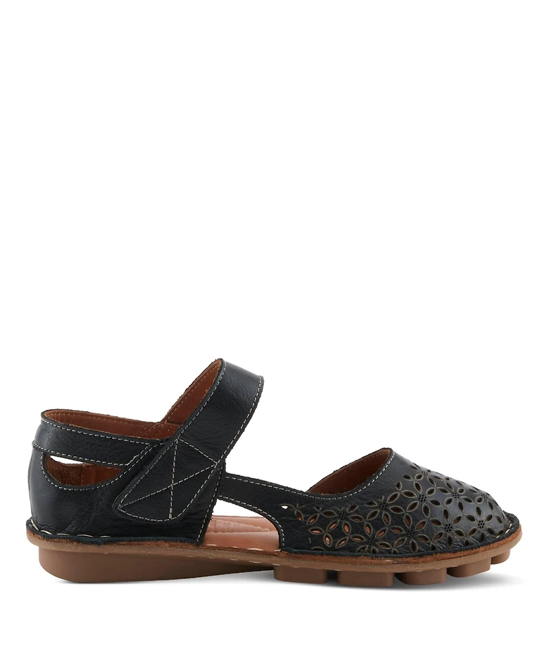 Spring Step Canoya Women s Leather Sandal with Adjustable Fit