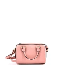 Pre-Owned Gucci Super Mini Convertible Boston Bag Jumbo Gg Embossed Leather