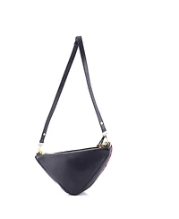 Pre-Owned Prada Mini Double Symbole Triangle Bag Leather and Jacquard