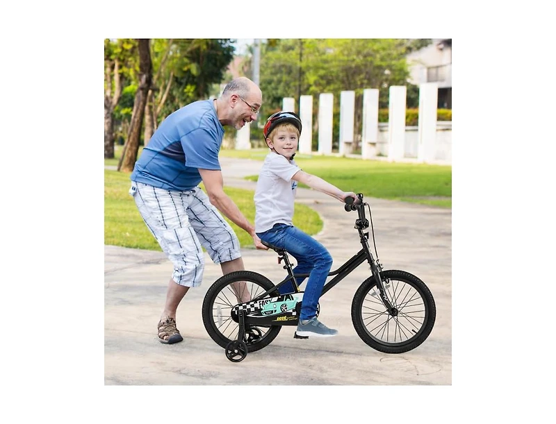 Hongge Kids Bike Adjustable for 4-8 Years Old with Low-Step Frame