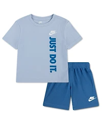 Nike Toddler Boys Just Do It T-shirt and Shorts, 2 Piece Set