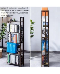 Yigii 5 Tier Narrow Storage Rack Organizer Shelving Unit