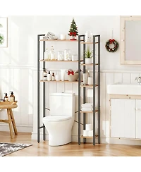 Yigii Over Toilet Storage 8-Tier Bathroom Organizer Shelf