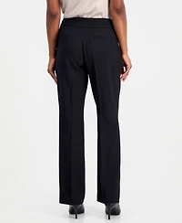 Kasper Women's High Rise Bootcut Pants