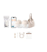 eufy Security Wearable Breast Pump E10 with Milk Storage Bag (120 Pieces)