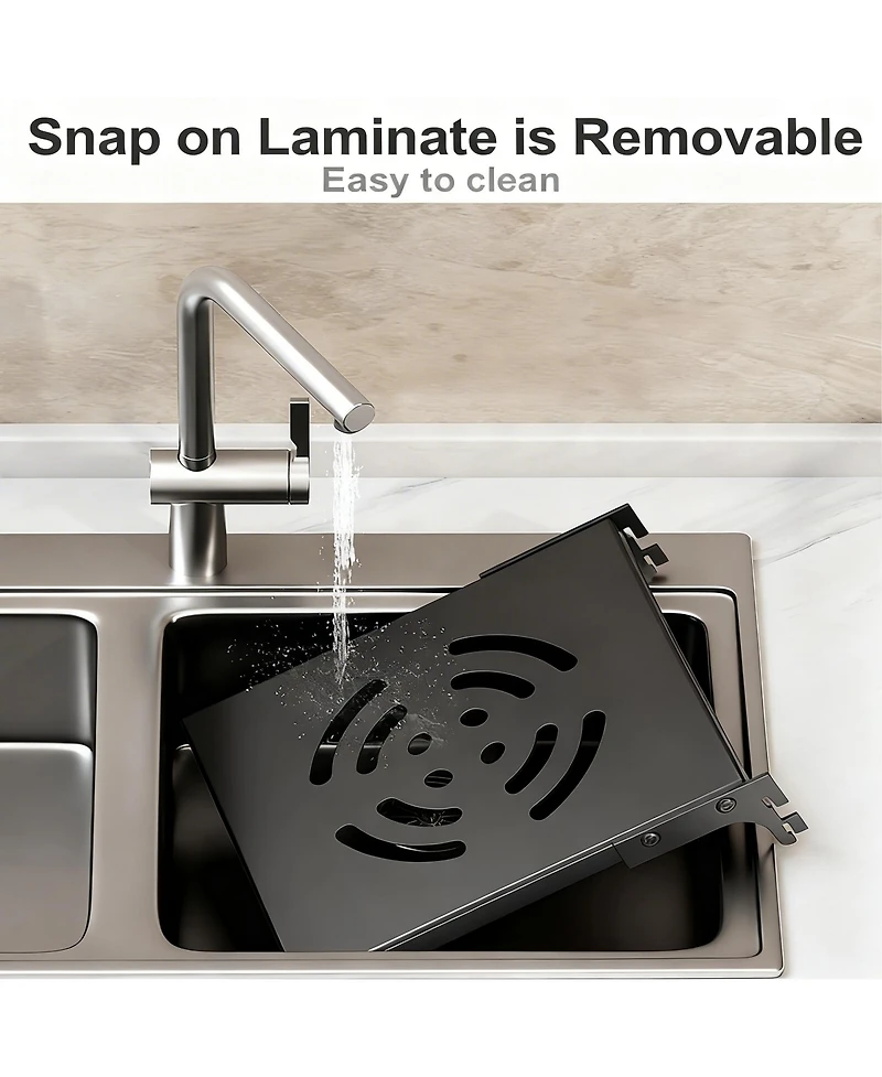 Yigii Pots Pans Organizer Cabinet 5 Adjustable Tiers Carbon Steel Rack Kitchen Storage