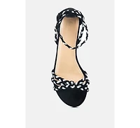 Candance Womens Block Heel Sandal