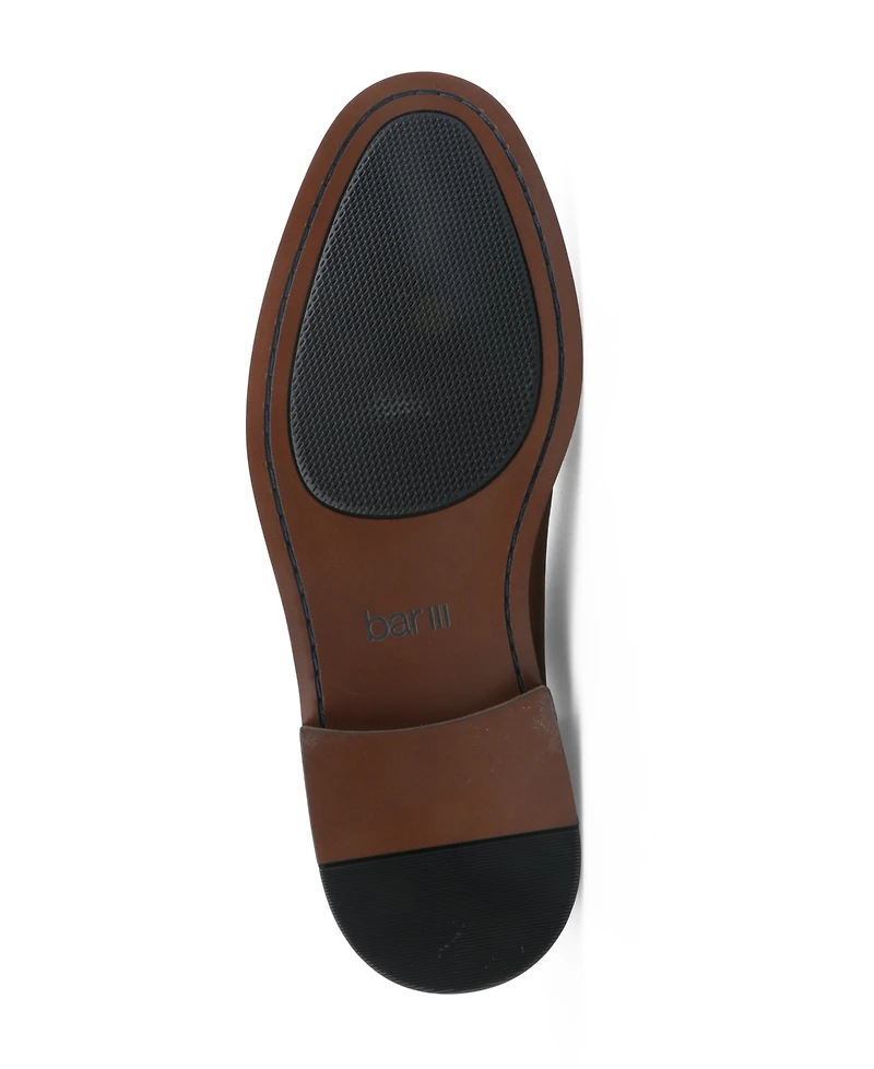 Bar Iii Men's Ashfordd Cap Toe Brogue Leather Dress Shoe, Created for Macy's