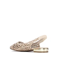 Xti Women's Slingback Braided Flats