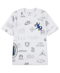 Jordan Boys' 8-20 Rookie Season Printed Short-Sleeve T-Shirt