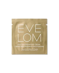 Free Daily Rejuvenating Cream 2 ml Sachet with every $85+ Eve Lom purchase.