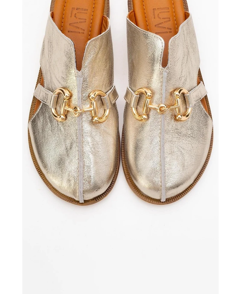 Forever & Always Shoes Women's Favor Leather Clogs