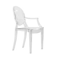 Carroll Modern Acrylic Dining Side Chair