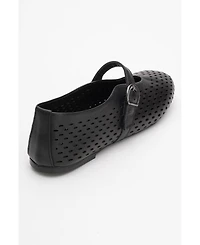 Forever & Always Shoes Women Arian Leather Ballet Flat