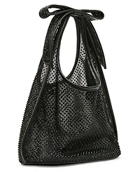 Betsey Johnson Bow Small Mesh Tote Handbag