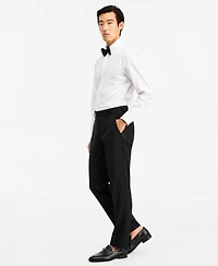 Hugo by Boss Men's Modern-Fit Wool Blend Super Flex Stretch Tuxedo Pants