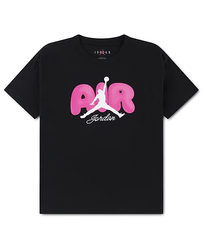 Jordan Girls' 7-16 Air Bubble T-Shirt