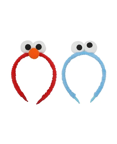 Sesame Street Elmo and Cookie Monster Cosplay Character Headbands (Set of 2)