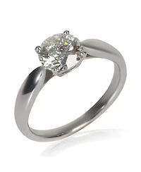 Pre-Owned Tiffany & Co 0.96 ct Round Brilliant Diamond Harmony Engagement Ring