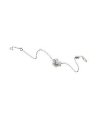 Pre-Owned Van Cleef & Arpels White Gold Diamond Mini Model Frivole Bracelet