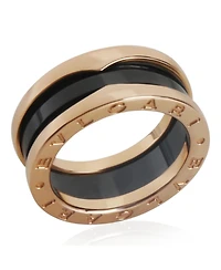 Pre-Owned Bvlgari Rose Gold B.zero1 Ring