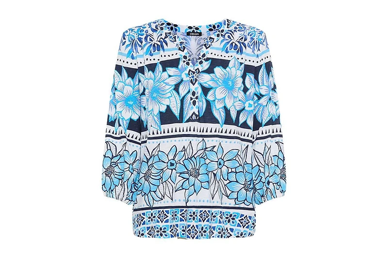 Olsen Women's Floral Panneaux T-Shirt