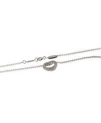 Pre-Owned Tiffany & Co Platinum Diamond Elsa Peretti Open Heart Pendant