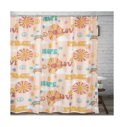 Greenland Home Fashions Cassidy Shower Curtain - Farmhouse Cloth Bathroom