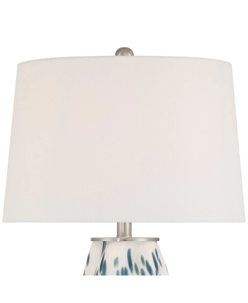 360 Lighting Chelsea 25" High Nightlight Table Lamp Set of 2 with Dimmer