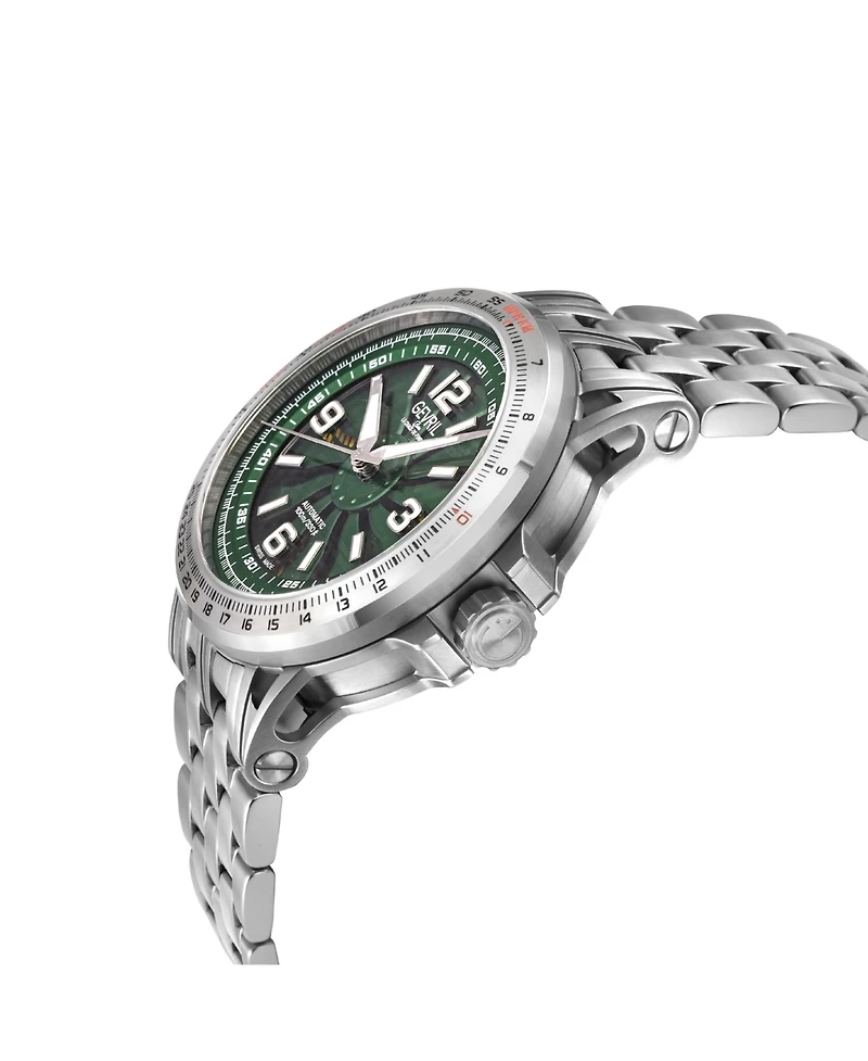 Gevril Men's Wind master Swiss Automatic Bracelet Watch
