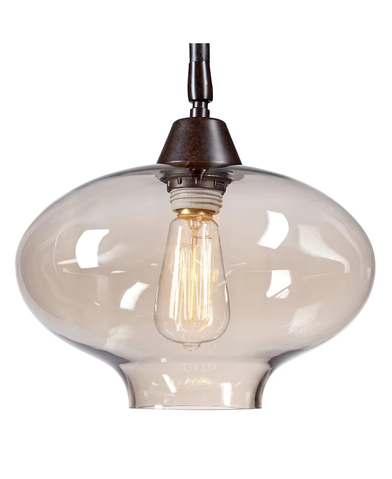 Franklin Iron Works Industrial Rustic Farmhouse Floor Lamp with Usb Led 66" Tall