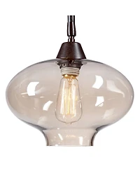 Franklin Iron Works Industrial Rustic Farmhouse Floor Lamp with Usb Led 66" Tall