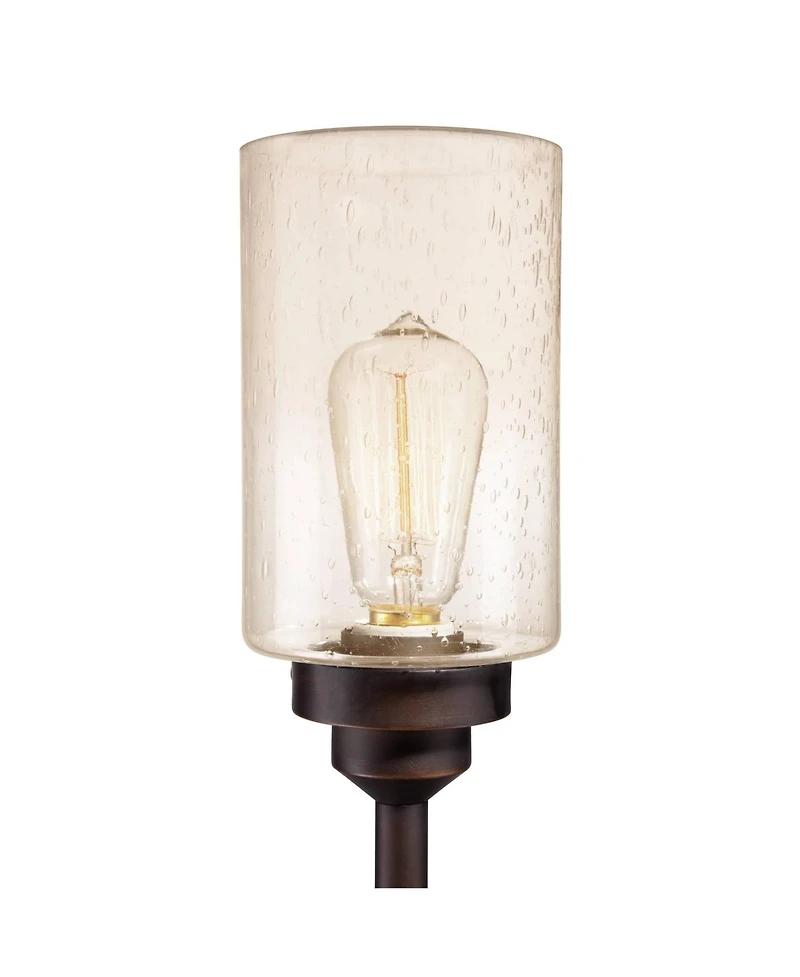 Franklin Iron Works Libby Modern Industrial Tree Floor Lamp with Riser 66" Tall Metal 3 Light Dimmable Led