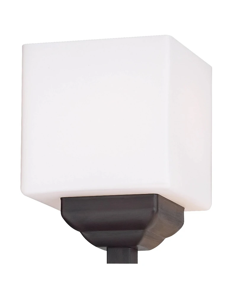 Franklin Iron Works Rustic Farmhouse Torchiere Floor Lamp with Usb Charging Port 4-Light 72 1/2" Tall