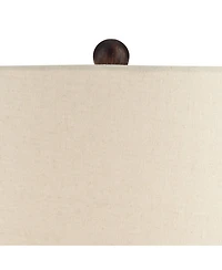 Franklin Iron Works Murphy Industrial Rustic Accent Table Lamp 23"