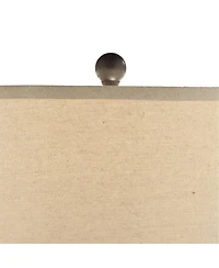 Franklin Iron Works Lucas Industrial Table Lamps Set of 2 with Round Risers 27 1/2" Tall