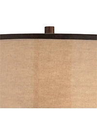 Franklin Iron Works Modern Industrial Table Lamp 27 1/2" Tall with Usb Charging Port