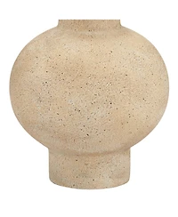 360 Lighting Sandstone Gourd 27" Tall Farmhouse Rustic Modern Table Lamp Bro Living Room Bedroom Bedside