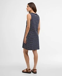 Barbour Women's Hartland Striped Crewneck Mini Dress