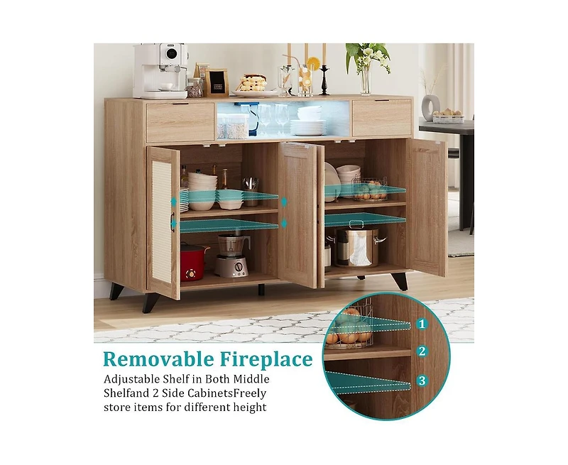 gaomon Sideboard Buffet Cabinet