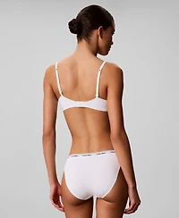 Calvin Klein Women's Modern Logo 3-Pack Bikini Underwear QD5207