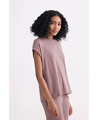 Reistor Women's Relaxed Tee in Dusty Rose