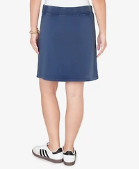 Ruby Rd. Petite French Terry Pull-On Skort