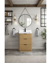 Ari Bath Calamigo 24" Bathroom Vanity Oak