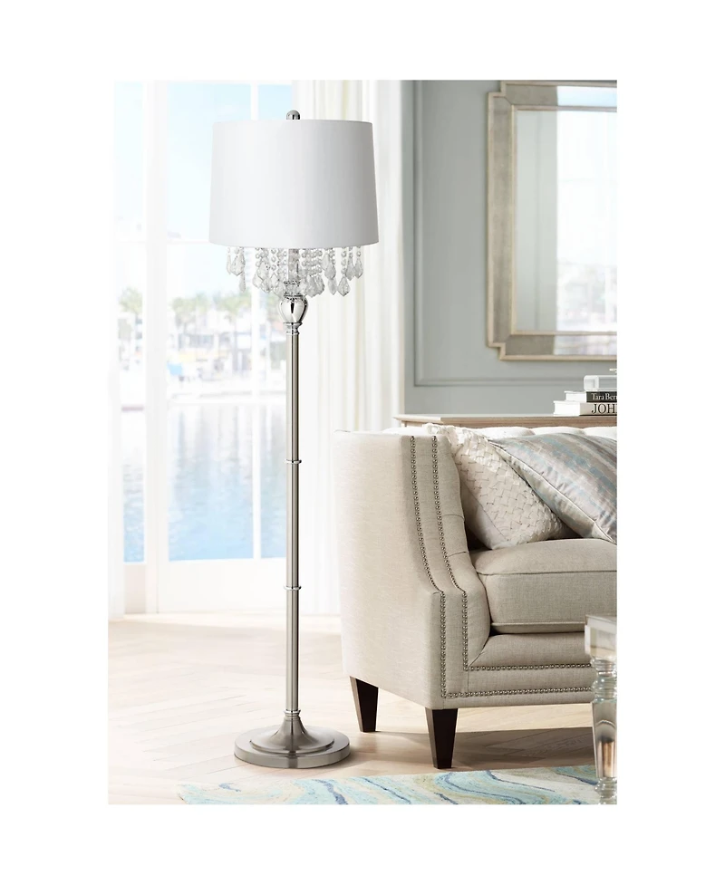 360 Lighting Modern Chandelier Floor Lamp 62.5" Tall
